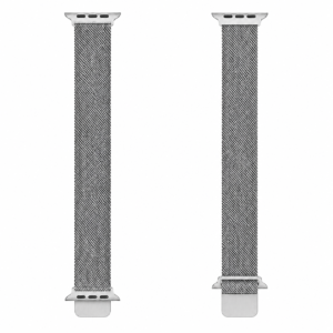 Meshloop Magnetic Bracelet - Silver